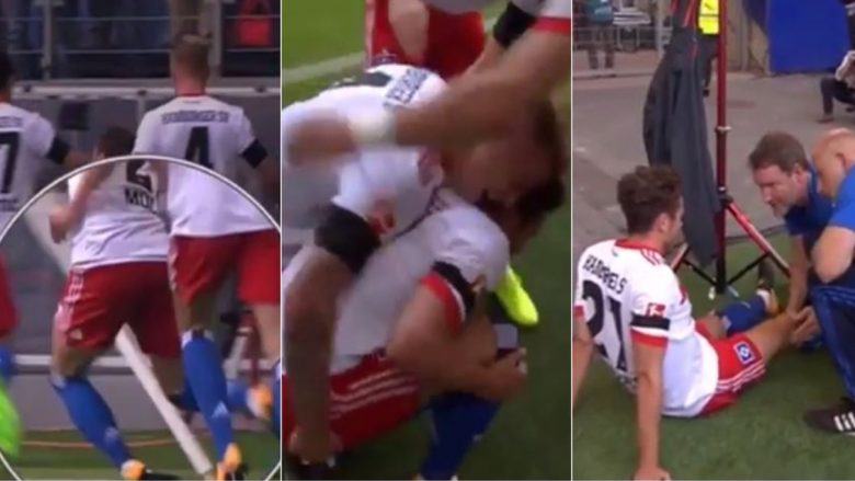 Shënon, feston, i jep fitore Hamburgut, por sezoni përfundoi për Nicolai Muller (Foto/Video)