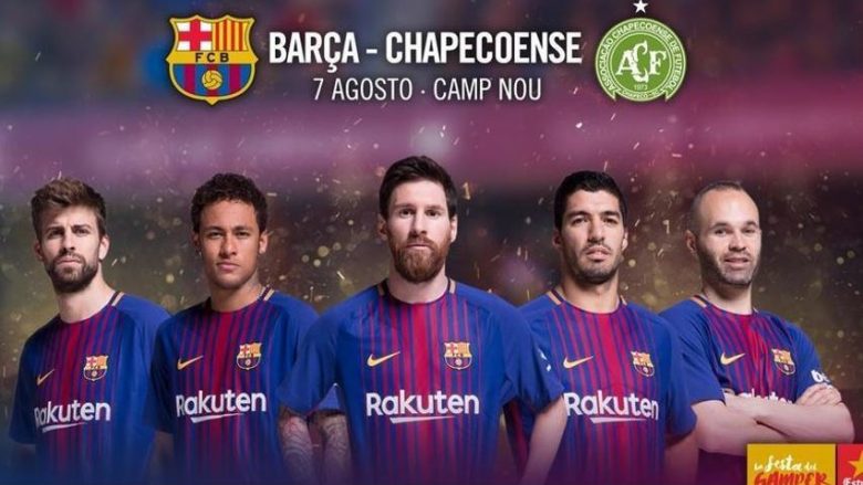 Barça i përgjigjet Neymarit në mënyrë të tërthortë për ndeshjen lamtumirëse ndaj Chapecoenses në Camp Nou (Foto)