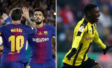 Barcelona kalon nga MSN në MSD – Partnerët e Messit në sulm që nga debutimi, nga Eto’o e Henry deri te Dembele