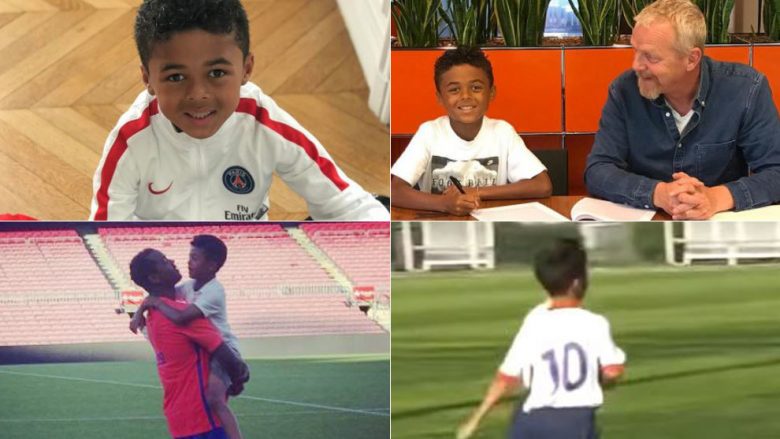 Barcelona ia merr nga duart PSG-së djalin e Partick Kluivertit – talenti që ka kontratë me Niken dhe mahnit me videot në Instagram dhe YouTube (Foto/Video)