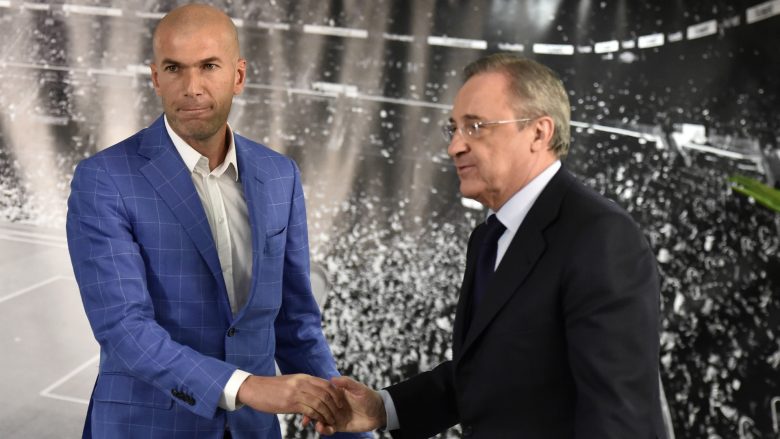 Zidane me kontratë të re, shpërblehet me dyfishim të pagës vjetore