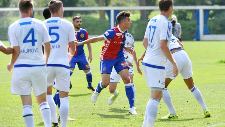Futbollisti i Prishtinës, Agon Xhaka, debuton me Baselin