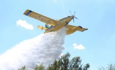 Zjarr në Zajaz, intervenojnë aeroplanë të DMSH