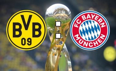 Dortmund – Bayern, formacionet zyrtare të finales së Superkupës së Gjermanisë