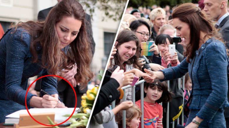 Arsyeja pse Kate Middleton nuk lejohet të nënshkruajë autograf
