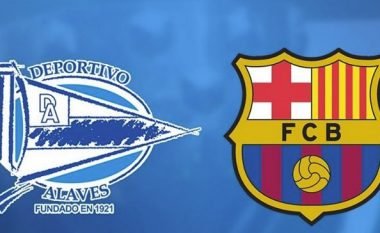 Formacionet zyrtare: Barca i do pikët e plota ndaj Alavesit