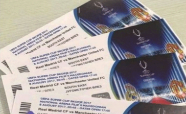 Arrestohet shitësi i parë joligjor i biletave për ndeshjen e “UEFA Super Cup”