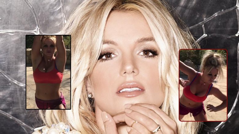 Britney e rregullt në stërvitje, linjat e saj janë për t’u admiruar (Foto/Video)
