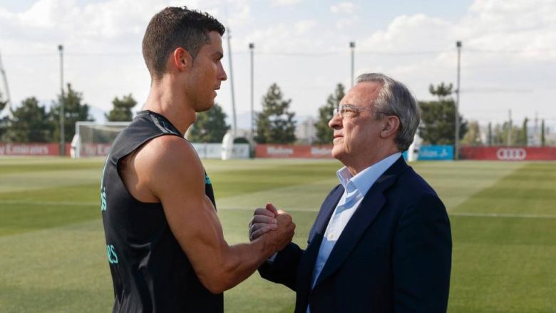 Ronaldo fillon stërvitjen me Real Madridin (Foto)