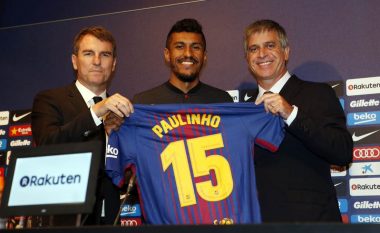 Paulinho nuk ka shitur ende asnjë fanellë të Barcelonës (Foto/Video)