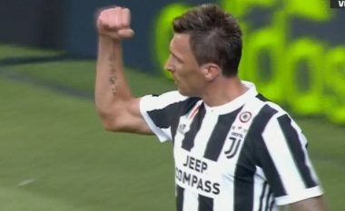 Juve kalon në epërsi ndaj Cagliarit me golin e Mandzukic (Video)