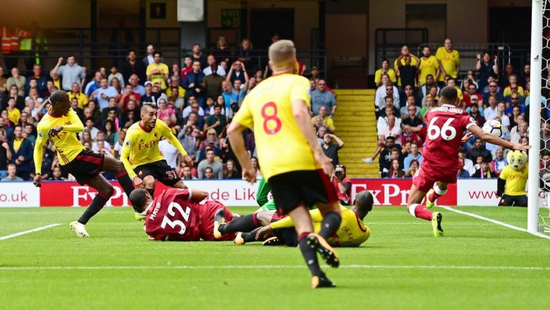 Liverpooli lëshon nga duart fitoren në fund, barazon në udhëtim te Watfordi në ndeshjen dramatike (Video)