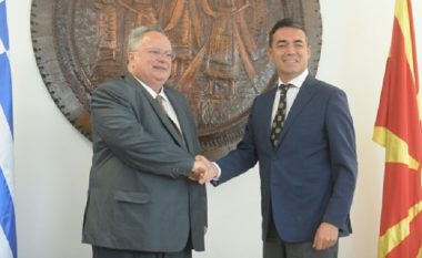 Dimitrov mirëpriti diplomatin Kotzias