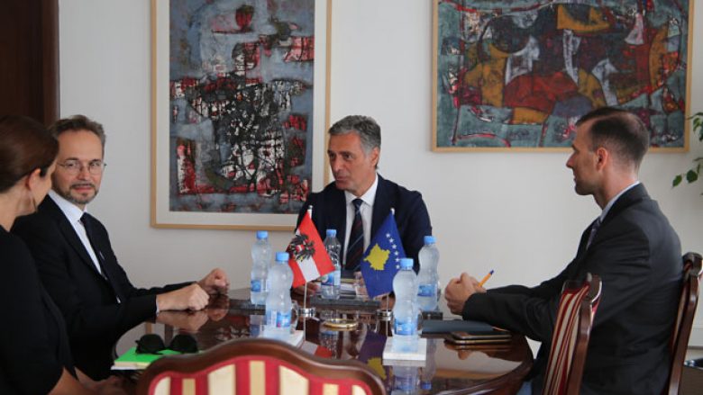 Pfandler premton përkrahjen e Austrisë për sistemin prokurorial të Kosovës