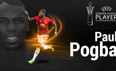 Pogba lojtari më i mirë i vitit në Ligën e Evropës (Foto)