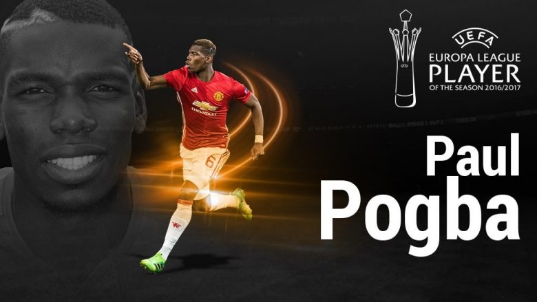 Pogba lojtari më i mirë i vitit në Ligën e Evropës (Foto)