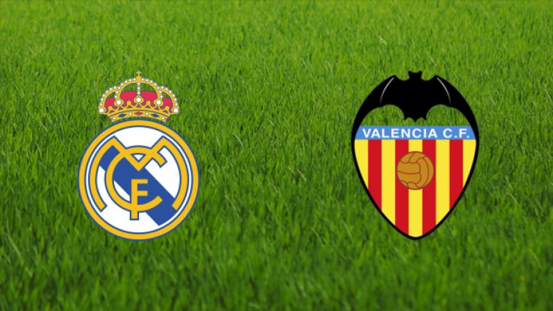 Formacionet zyrtare: Derbi i javës ndërmjet Real Madridit dhe Valencias