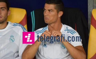 Mimika interesante e Ronaldos në bankën rezervë (Foto)