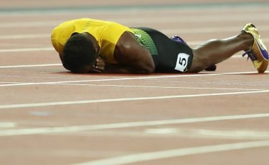 Fund pikëllues për Usain Bolt, atleti i famshëm nuk arriti ta përfundojë garën finale për shkak të lëndimit (Foto/Video)