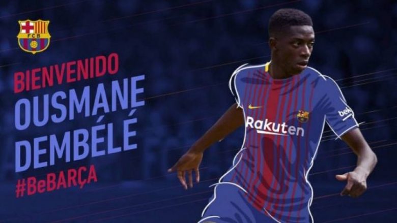 Zyrtare: Dembele te Barcelona