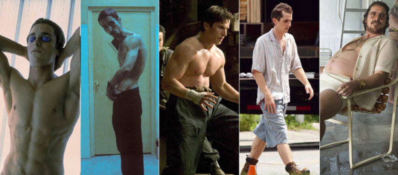 Ndryshimet drastike në peshën dhe dukjen e Christian Bale nd