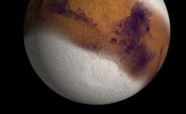 Zbulohen stuhi të borës në Mars