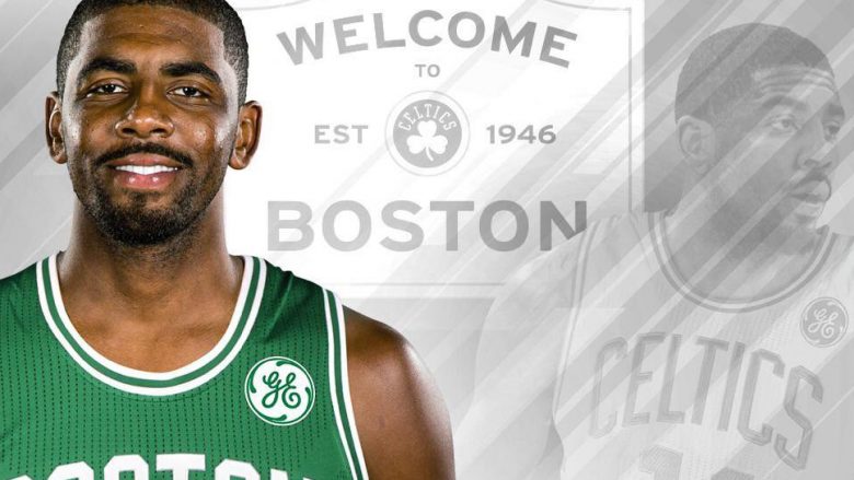 Boston Celtics zyrtarizon Kyrie Irvingun