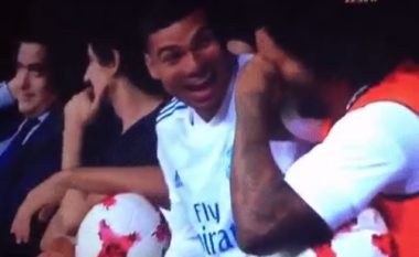 Reagimi i Marcelos pas golit të CR7, Casemiro nuk i mban të qeshurat  (Video)