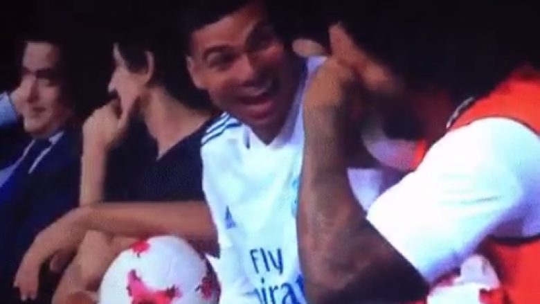 Reagimi i Marcelos pas golit të CR7, Casemiro nuk i mban të qeshurat  (Video)