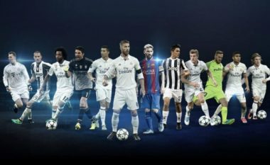 Të nominuarit për çmimet e Ligës së Kampionëve dominohen nga Real Madridi (Foto)