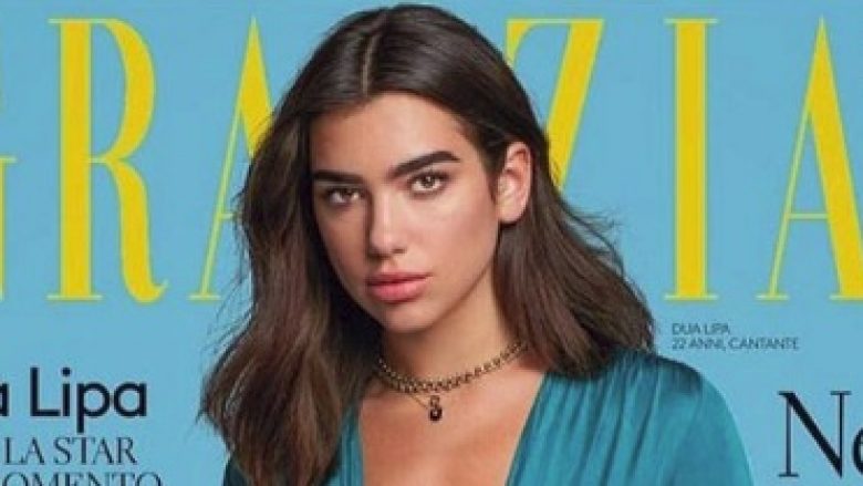 Dua Lipa vjen elegante dhe atraktive për revistën Grazia (Foto)