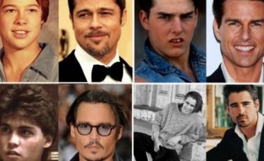 Katër meshkujt më 'hot' të Hollywoodit – dikur dhe tani (Foto)