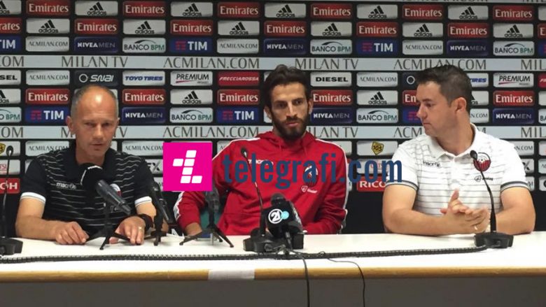 Hasani: Nuk kemi ardhur për lojë miqësore, tifozët e Milanit nuk na frikësojnë (Video)