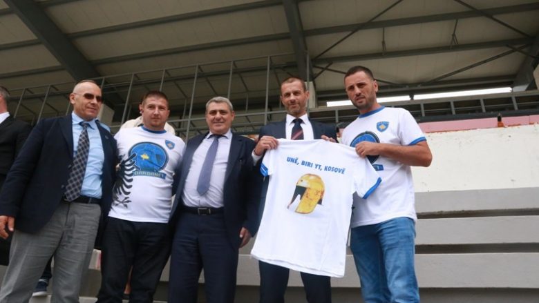 Presidenti i UEFA-s vizitoi FFK-në: Jam i privilegjuar që po e vizitoj Kosovën (Foto)
