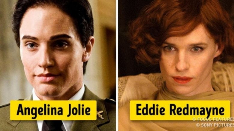 14 aktorët që me mjeshtri luajtën role në gjininë e kundërt (Foto)