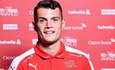 Xhaka shprehet i emocionuar për çmimin si Lojtari i Vitit në Zvicër