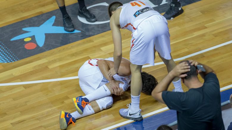 Lull lëndon ligamentin e gjurit, nuk luan në Eurobasket