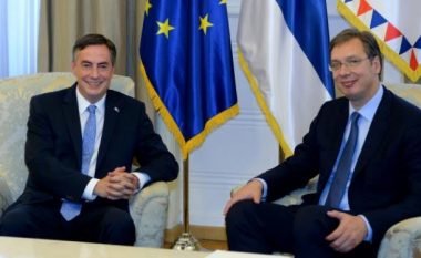 Në takimin Vuçiq-McAllister bisedohet edhe për Kosovën