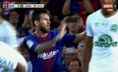 Messi trefishon epërsinë ndaj Chapecoenses me një gol të bukur (Video)