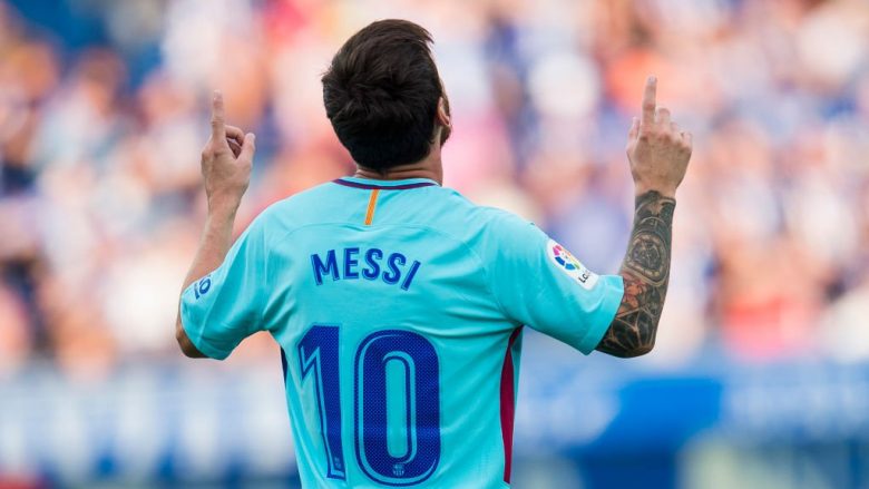 Barca i falet Messit në fitoren ndaj Alavesit (Video)