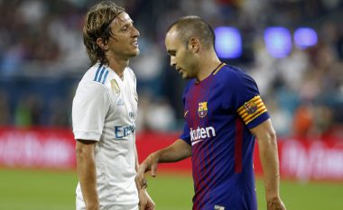 Modric nuk do të luajë në ndeshjen e parë kundër Barcelonës, ai u suspendua në vitin 2014