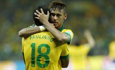 Neymar reagon pas kalimit të Paulinhos te Barcelona