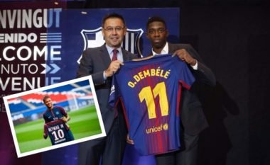 Dembele flet për Neymarin gjatë prezantimin