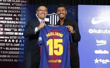 Paulinho dështon qysh në prezantim me manovrim të topit, gjendja e tij tragji-komike sikur e Barcelonës (Video)