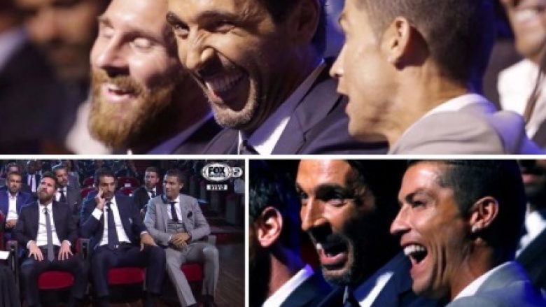 “Forja” e Cristiano Ronaldos e cila e bëri Messin të qeshë në ndarjen e shortit (Video)