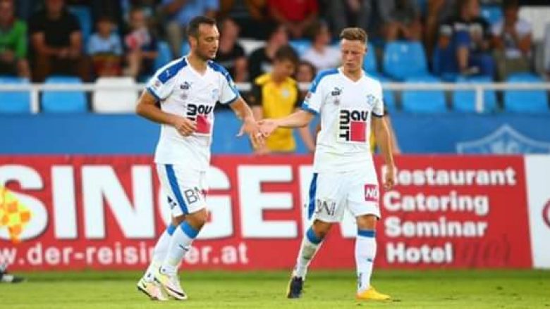 Salihi nuk ka të ndalur, dy gola në fitoren e Neustadt (Video)