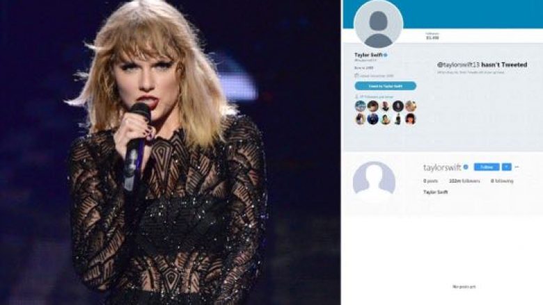 Taylor Swift “zhduket” nga rrjetet sociale, fshin gjithçka! (Foto)