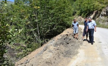 Komuna intervenon në sanimin e rrëshqitjeve të dheut në fshatin Murgull të Podujevës