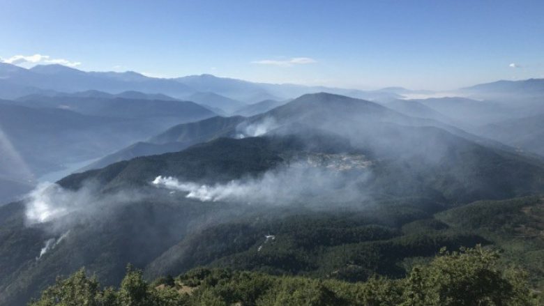 Zjarre të shumta kaplojnë Maqedoninë