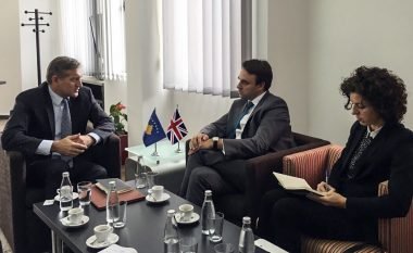 Beqaj priti ambasadorin e Britanisë së Madhe në Kosovë, Ruairí O’Connell
